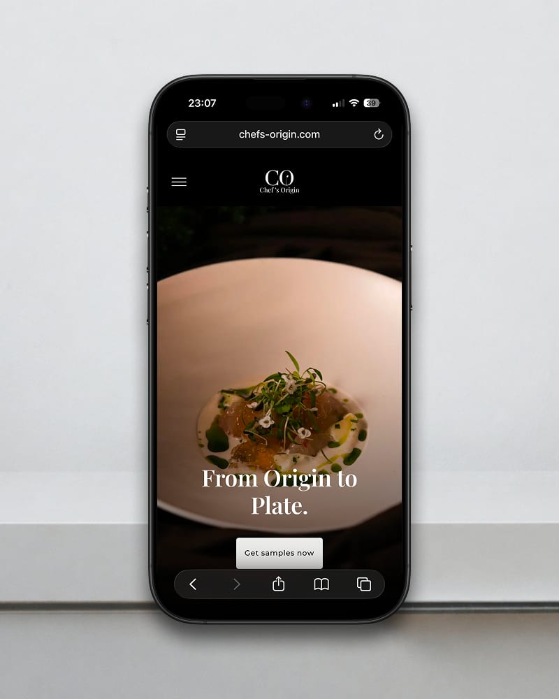 Aperçu, Chef's Origin