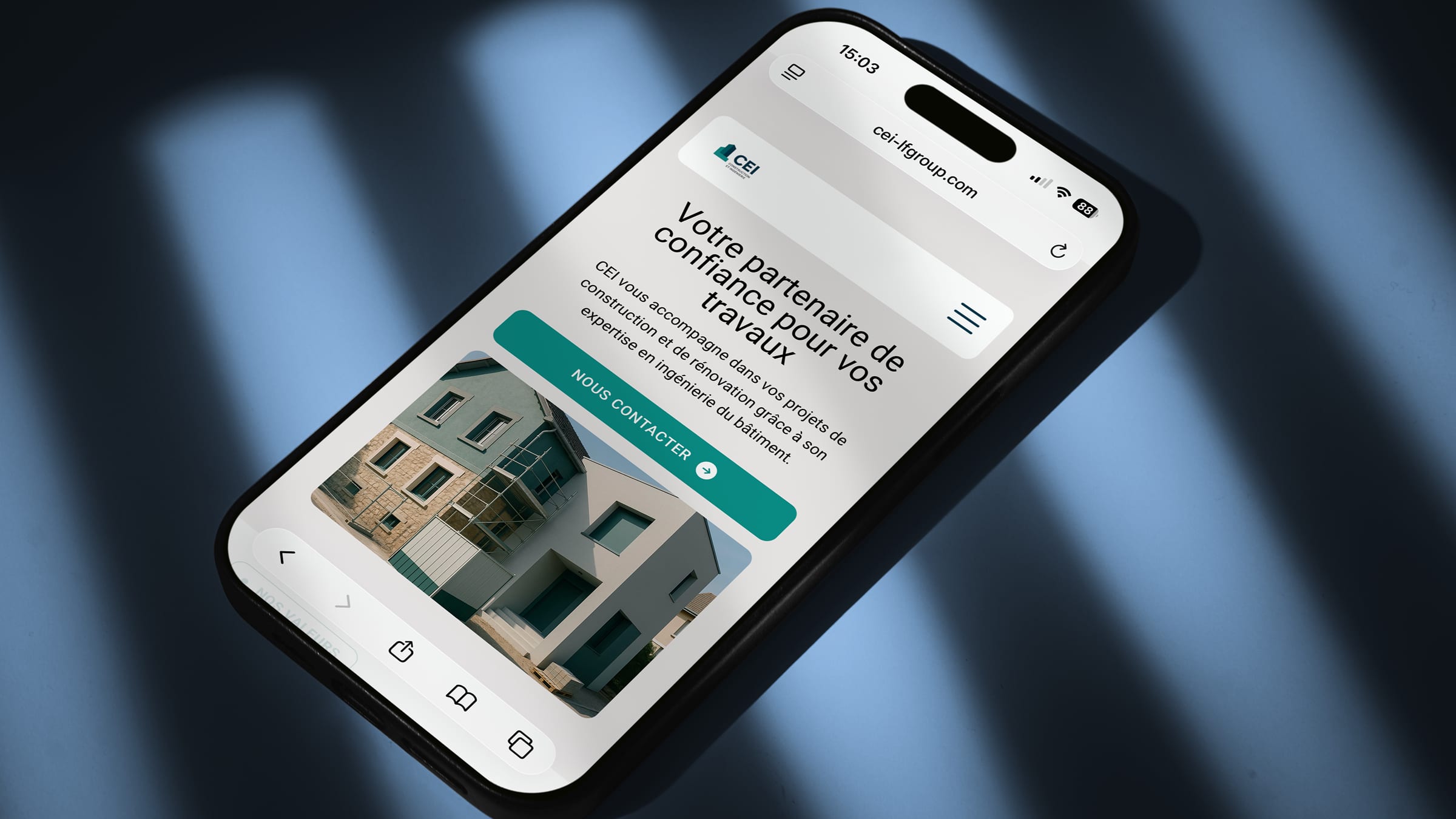 Visuel principal, CEI