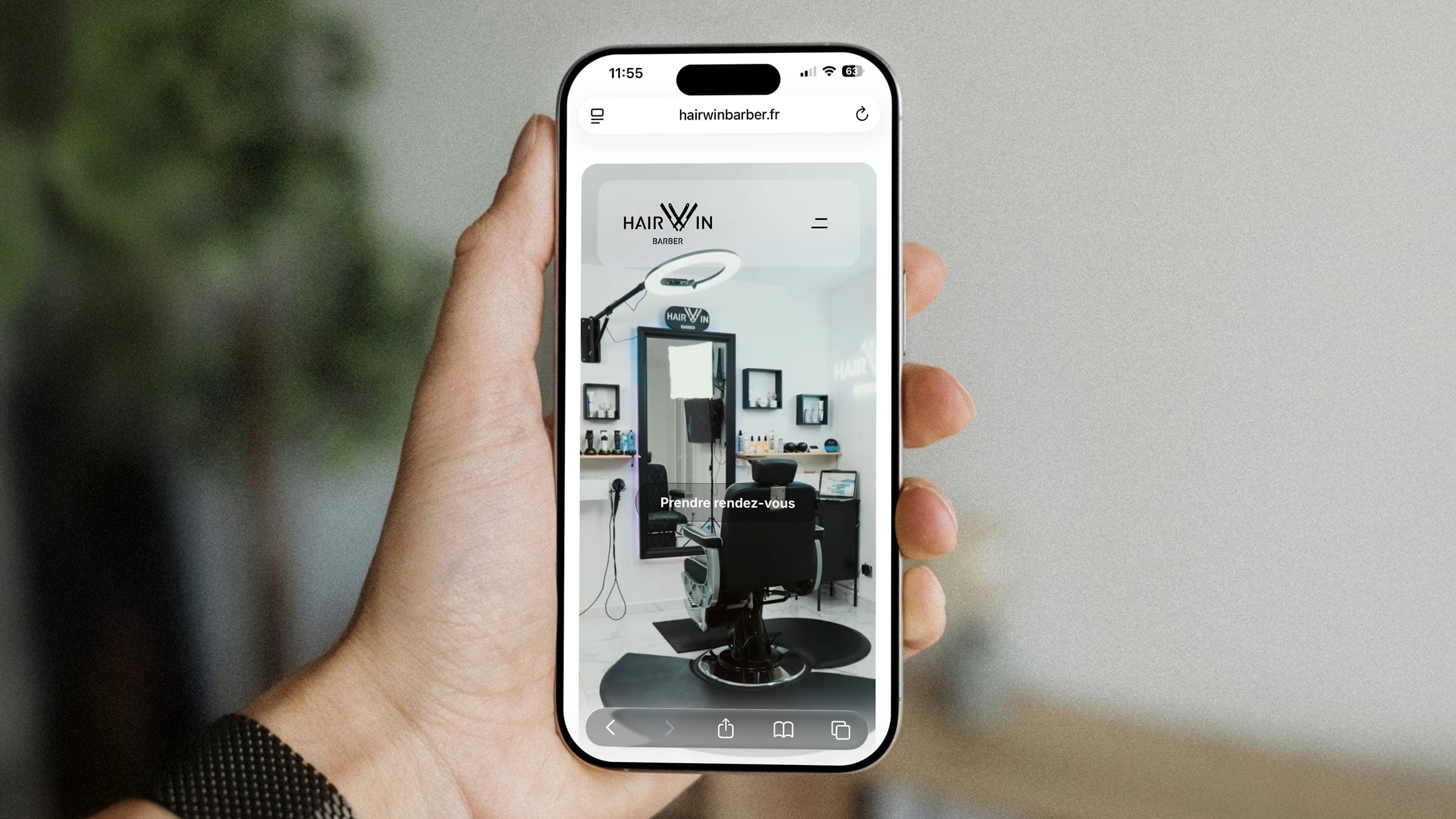 Visuel principal, Hairwin Barber