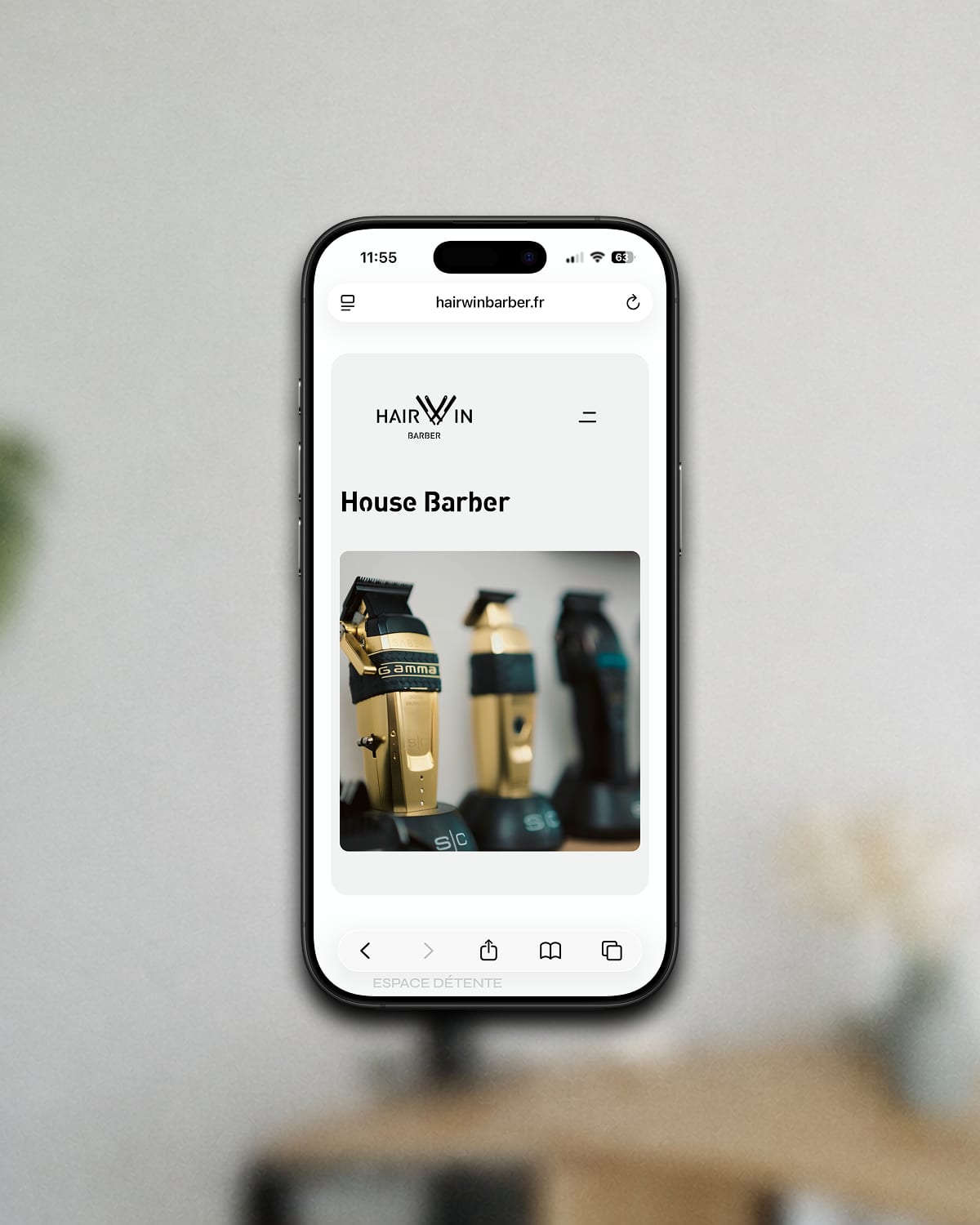 Visuel 1, Hairwin Barber