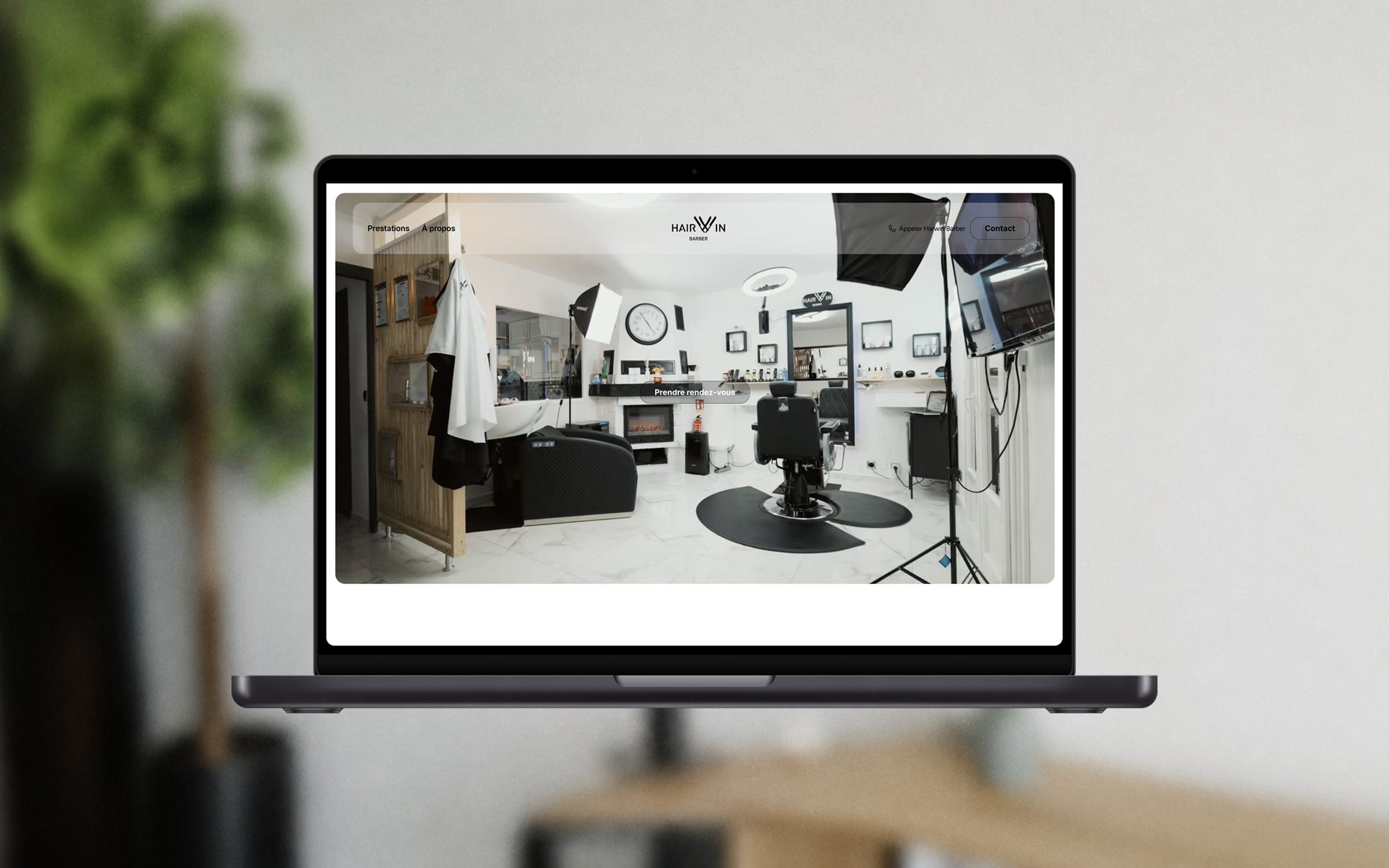 Visuel lead, Hairwin Barber