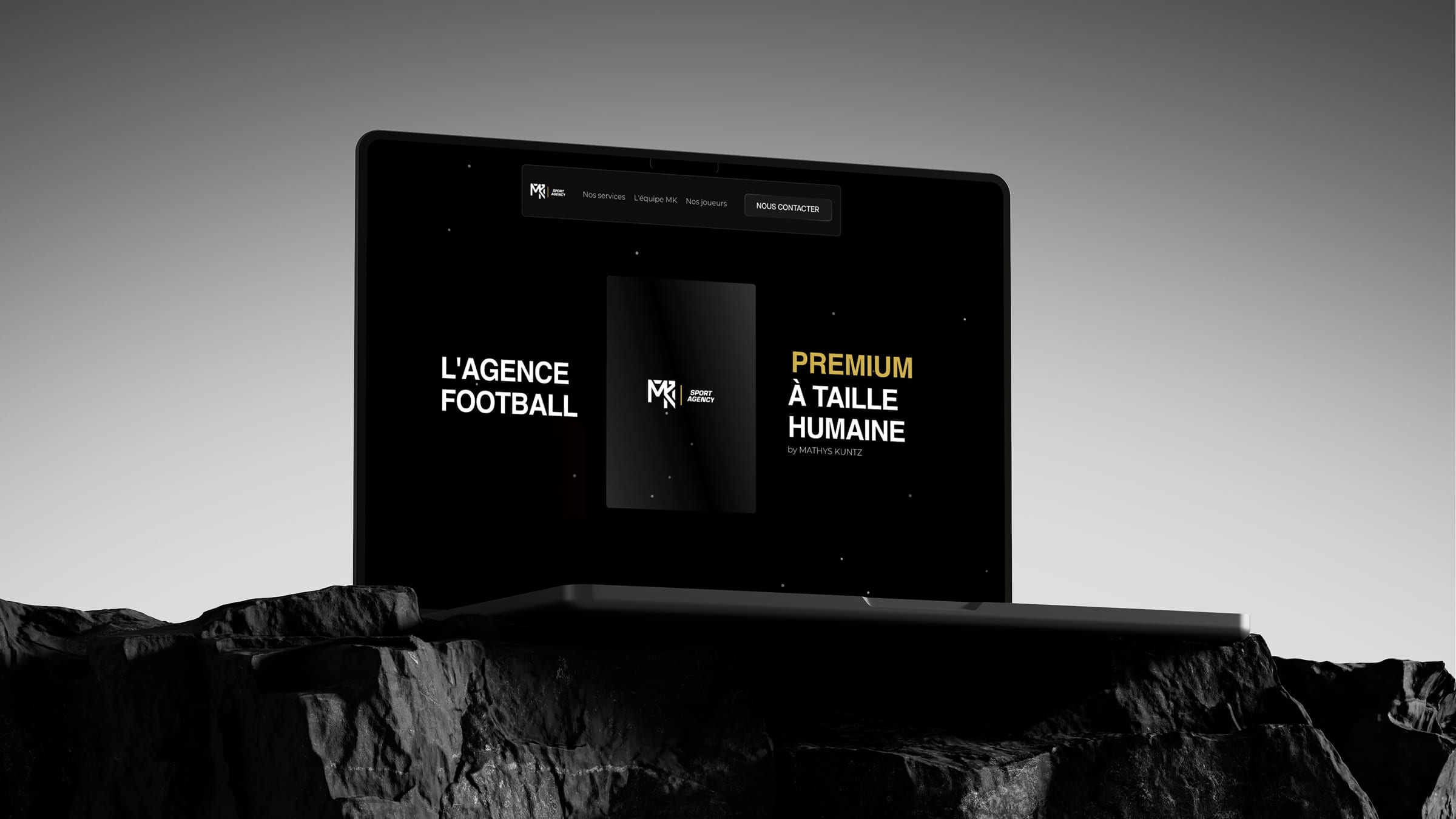 Visuel principal, MK Sport Agency