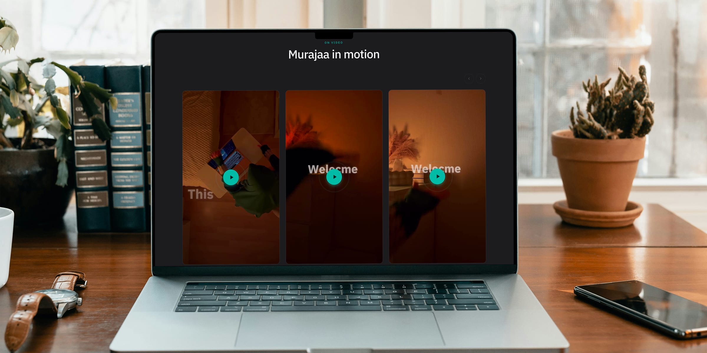 Murajaa, site vitrine de l'app de révision du Coran, Processus de conception